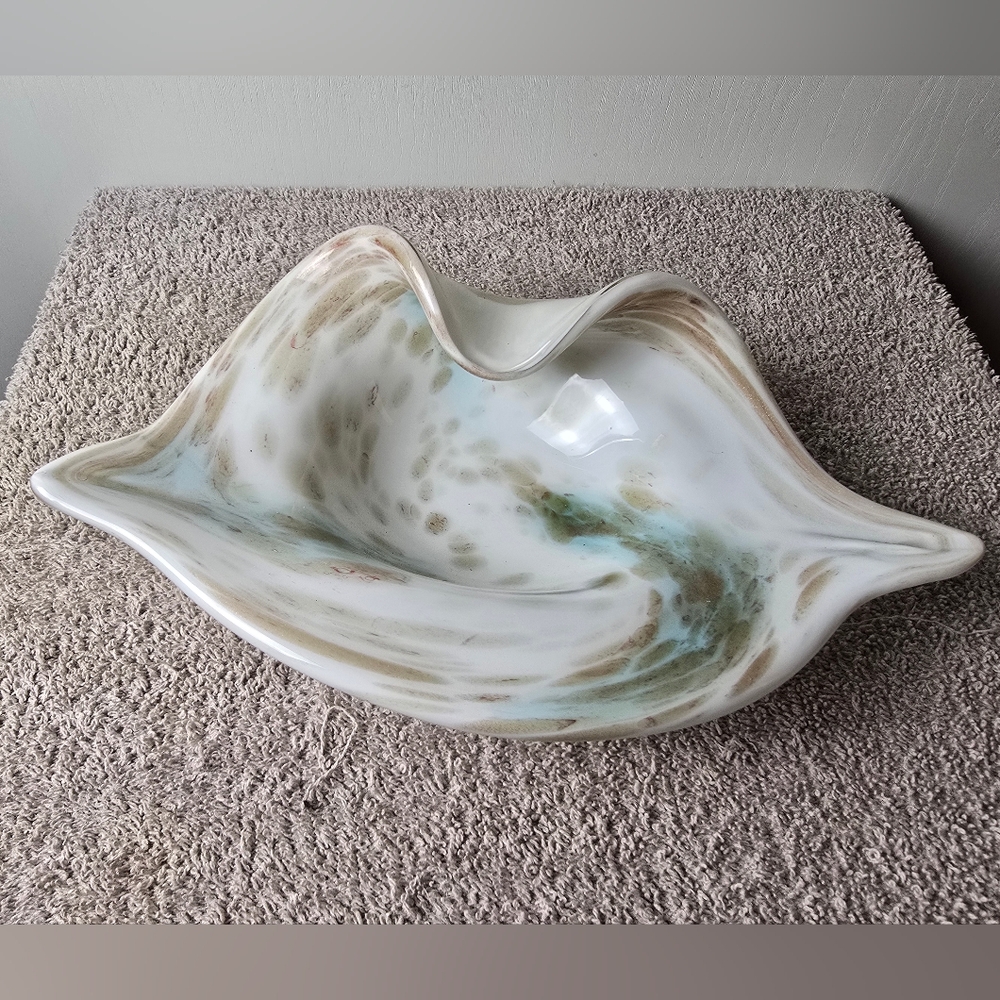 Vintage Italy Murano Art Glass Bowl - Picture 6 of 9